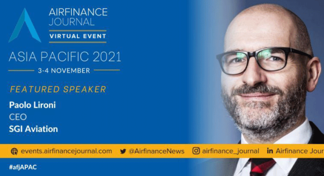 Join SGI virtually at Airfinance Journal Asia Pacific 2021
