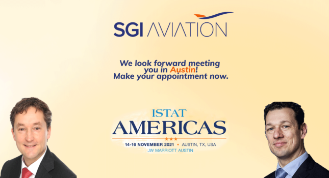 SGI Aviation will be attending ISTAT Americas